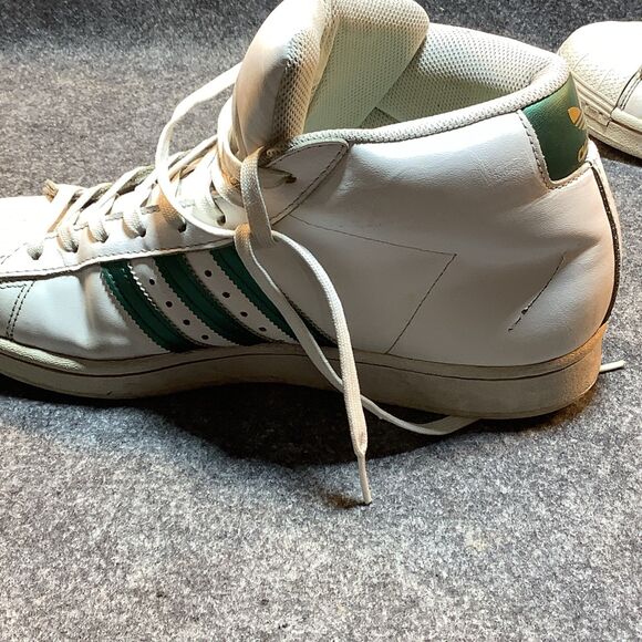 Size 9.5 - adidas Pro Model White Collegiate Green main image 15